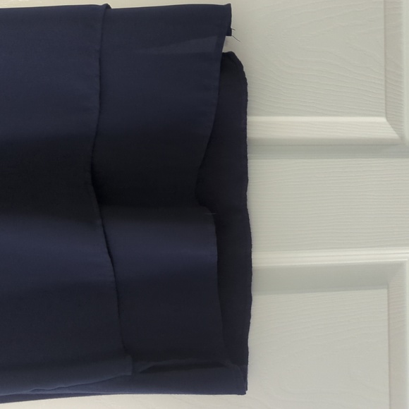 Michael Michael Kors Layered Look Tank Navy Blue twofer - Picture 2 of 10